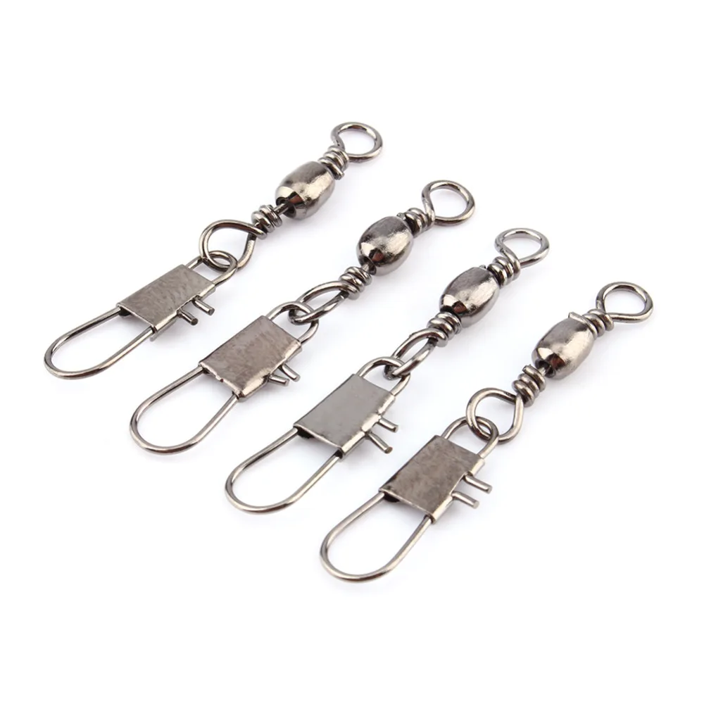 200pcs/Set Brass Barrel Swivel Solid Rings Ball Bearing Swivel Rolling Fishing Pin Connector Interlock Snap Fishing Hooks
200pcs/Set Brass Barrel Swivel Solid Rings Ball Bearing Swivel Rolling Fishing Pin Connector Interlock Snap Fishing Hooks