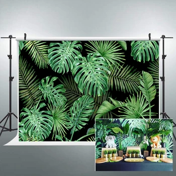 Jungle Leaves Tropical Party Theme Birthday Backdrop Decor Photography Background for Pictures YouTube Video Baby Shower B-49
Jungle Leaves Tropical Party Theme Birthday Backdrop Decor Photography Background for Pictures YouTube Video Baby Shower B-49