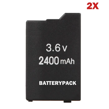 2pcs 3.6V 2400mAh Rechargeable Battery For Sony PSP2000 PSP 2000 PSP 3000 PSP2000 PSP3000 PlayStation Replacement batteries
2pcs 3.6V 2400mAh Rechargeable Battery For Sony PSP2000 PSP 2000 PSP 3000 PSP2000 PSP3000 PlayStation Replacement batteries