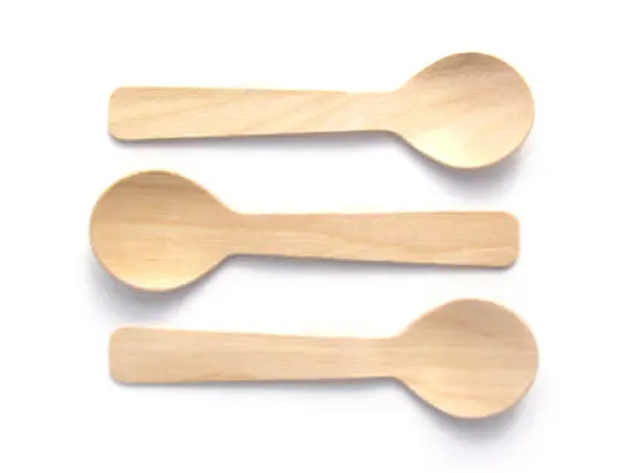 100 pieces MINI SIZE Disposable Wood Ice Cream Spoon Round Spoon Tea Spoon 10cm Flatware Cutlery Baby Shower Party Supplies Xmas
100 pieces MINI SIZE Disposable Wood Ice Cream Spoon Round Spoon Tea Spoon 10cm Flatware Cutlery Baby Shower Party Supplies Xmas