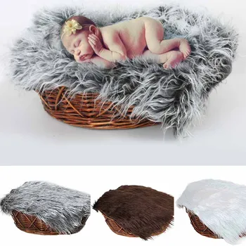 50*50cm Newborn Baby Infant Fake Fur Rug Blanket Photography Photo Background Props Basket Stuffer Filler Background Faux Fur
50*50cm Newborn Baby Infant Fake Fur Rug Blanket Photography Photo Background Props Basket Stuffer Filler Background Faux Fur