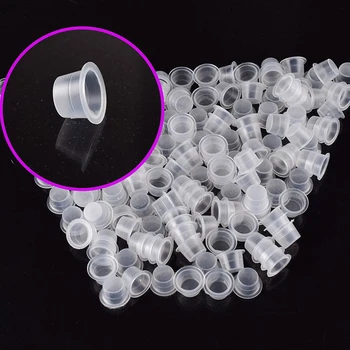 100pcs/set Plastic Tattoo Ink Cup Cap Pigment Clear Holder Container S/M/L Size For Needle Tip Grip Power Supply
100pcs/set Plastic Tattoo Ink Cup Cap Pigment Clear Holder Container S/M/L Size For Needle Tip Grip Power Supply