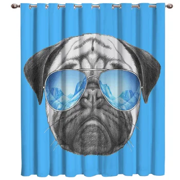 Pug Dog With Blue Sunglasses Room Curtains Large Window Curtain Rod Outdoor Indoor Decor Kids Window Treatment Ideas Window
Pug Dog With Blue Sunglasses Room Curtains Large Window Curtain Rod Outdoor Indoor Decor Kids Window Treatment Ideas Window
