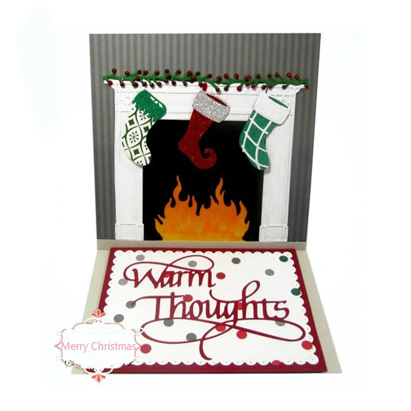 GJCrafts Fireplace Christmas Stockings Metal Cutting Dies New 2018 Scrapbooking Card Making Album Embossing Craft Diecut Stencil
GJCrafts Fireplace Christmas Stockings Metal Cutting Dies New 2018 Scrapbooking Card Making Album Embossing Craft Diecut Stencil