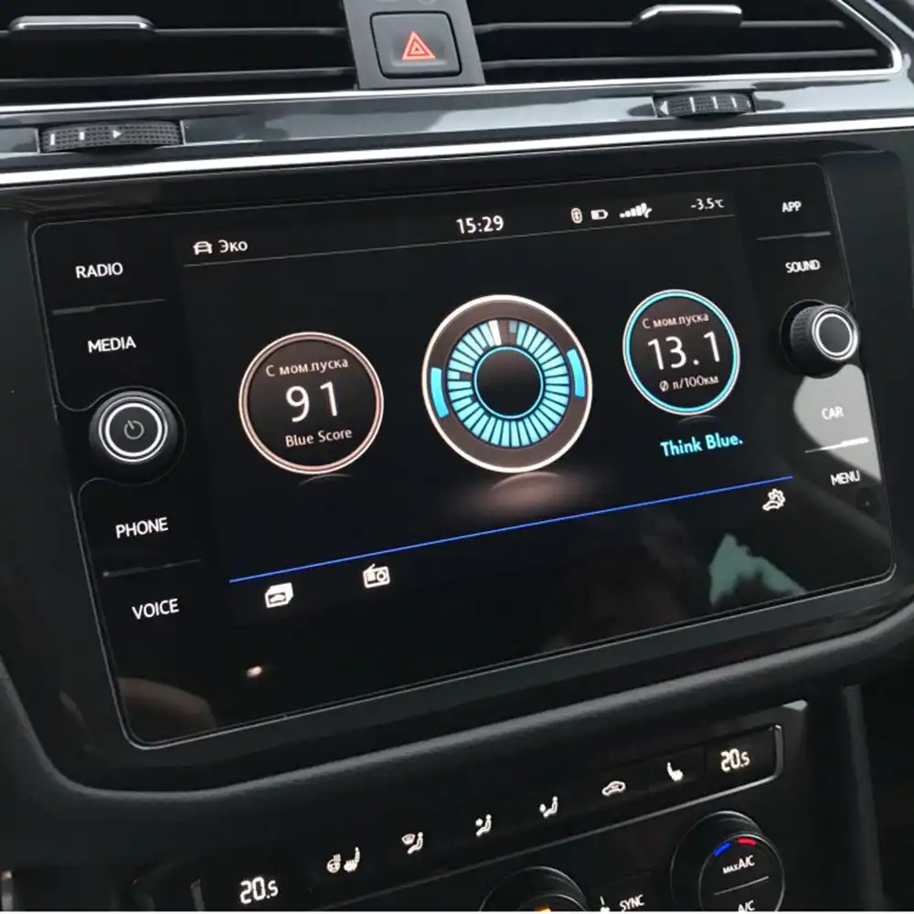 For Volkswagen Jetta Golf 2019 2018 Vw Golf R Gti Alltrack Sportwagen Car Interior Accessories 8 Navigation Screen Protector