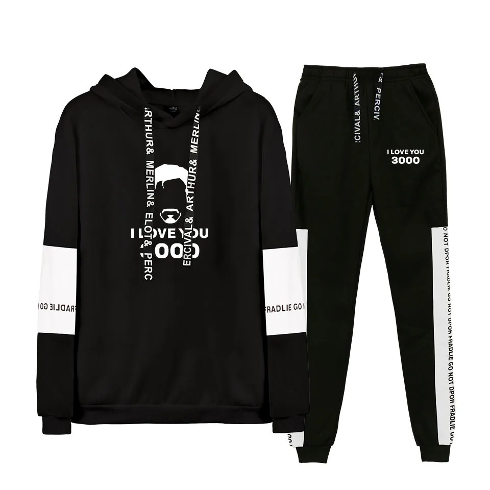 I love you 3000 times Women and men Spring Clothes Sweatshirt suit 2019 Hot Sale Capless Long Sleeves Print Kpops Plus Size
I love you 3000 times Women and men Spring Clothes Sweatshirt suit 2019 Hot Sale Capless Long Sleeves Print Kpops Plus Size