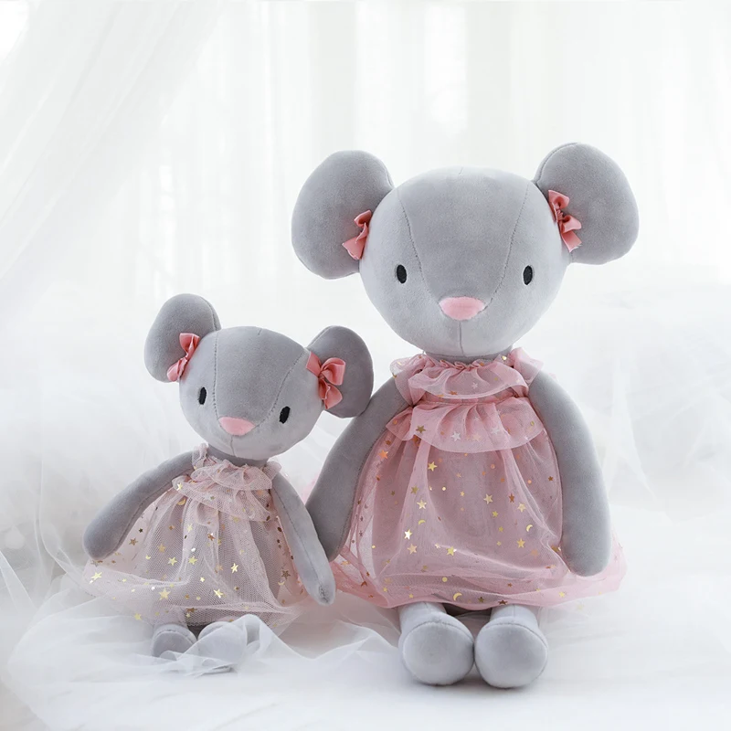 30/45cm Lovely Mouse Plush Toy Soft Stuffed Cartoon Animal Sweet Hamster Dolls Veil Mouse Toy Bedroom Decoration Girls Best Gift
30/45cm Lovely Mouse Plush Toy Soft Stuffed Cartoon Animal Sweet Hamster Dolls Veil Mouse Toy Bedroom Decoration Girls Best Gift