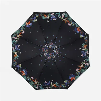 Portable Flowers Printed Women Three Folding Umbrella Sun Uv Protection Sunshade Rain Umbrellas Wedding Rain Umbrella Parasol
Portable Flowers Printed Women Three Folding Umbrella Sun Uv Protection Sunshade Rain Umbrellas Wedding Rain Umbrella Parasol