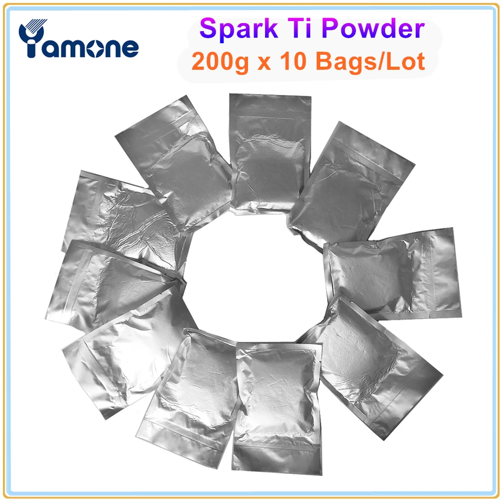 10Bagsx 200g/Lot Ti Powder Material For Sparkular Machine Cold Spark Fountain Machine Fireworks Titanium MSDS Powder For Wedding
10Bagsx 200g/Lot Ti Powder Material For Sparkular Machine Cold Spark Fountain Machine Fireworks Titanium MSDS Powder For Wedding