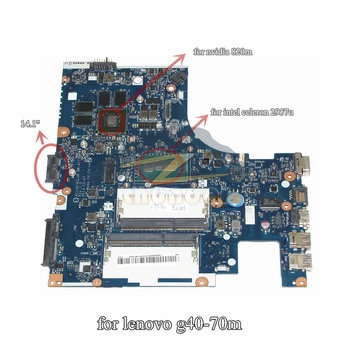 nm-a273 90006970 for lenovo ideapad g40-70 laptop motherboard for celeron 2957u GPU 820m DDR3L
nm-a273 90006970 for lenovo ideapad g40-70 laptop motherboard for celeron 2957u GPU 820m DDR3L