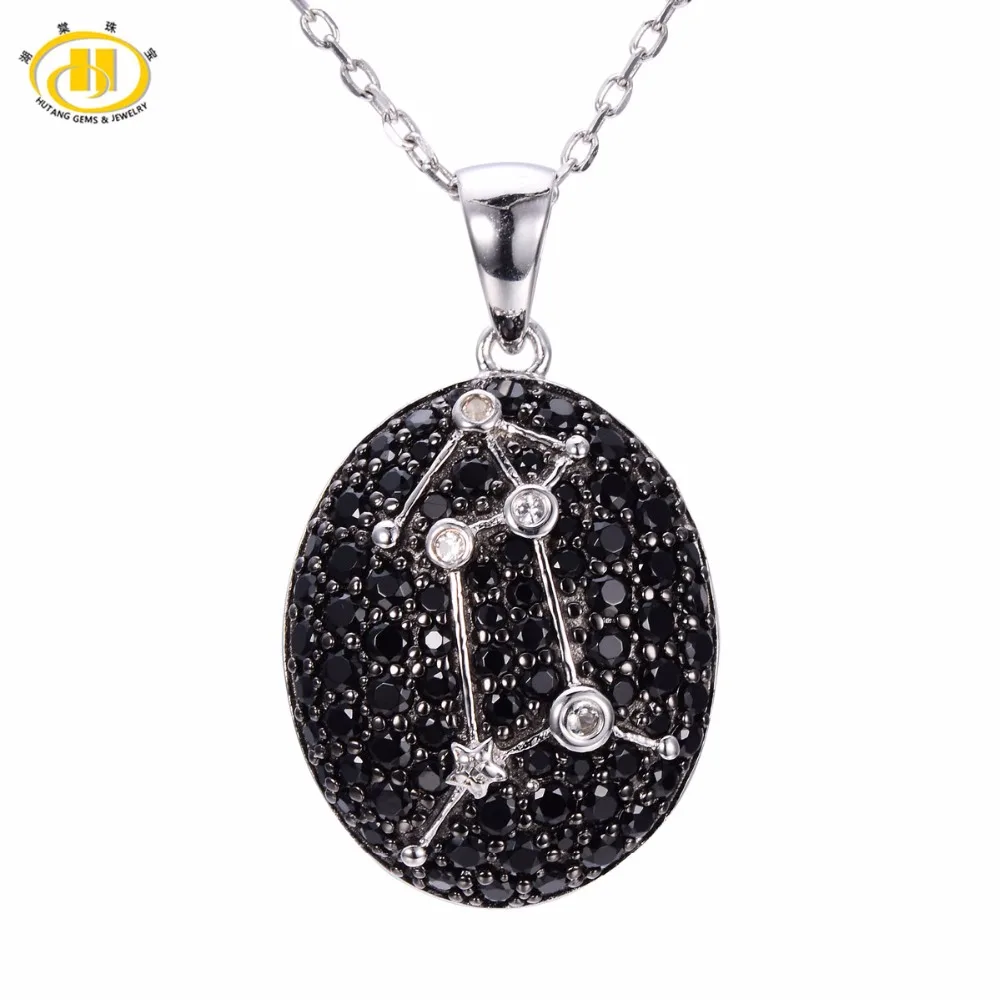 Hutang Aries Sign Pendant Gemstone Black Spinel 925 Silver Necklace Jewelry Birthday Gift for Women 21th March Until 22th April
Hutang Aries Sign Pendant Gemstone Black Spinel 925 Silver Necklace Jewelry Birthday Gift for Women 21th March Until 22th April