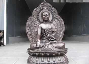USPS to USA S2691 23 Tibet Temple 100% Pure Copper Bronze Bhaisajya Guru Sakyamuni Buddha Statue
USPS to USA S2691 23 Tibet Temple 100% Pure Copper Bronze Bhaisajya Guru Sakyamuni Buddha Statue