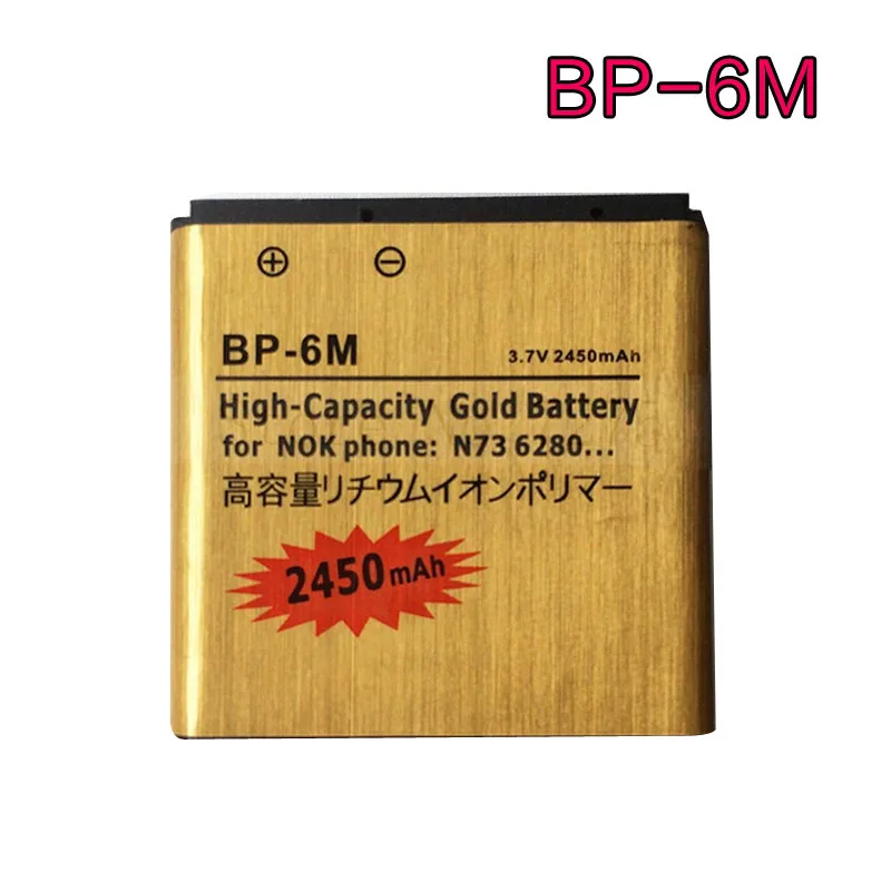 High Capacity Gold BP-6M BP 6M Golden Business Phone Battery for Nokia N93 N73 9300 6233 6280 6282 3250 BP 6M Batterie
High Capacity Gold BP-6M BP 6M Golden Business Phone Battery for Nokia N93 N73 9300 6233 6280 6282 3250 BP 6M Batterie