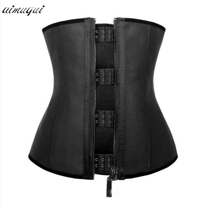Latex shapewear zipper waist trainer Cincher Belt Postpartum Tummy Trimmer Shaper Slimming underwear waist training corset tops
Latex shapewear zipper waist trainer Cincher Belt Postpartum Tummy Trimmer Shaper Slimming underwear waist training corset tops