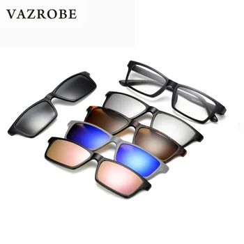 Vazrobe 5 Lens Polarized Sunglasses Men Women with Magnetic Sun Glasses for Day Night Driving Goggles Man Anti Glare UV400
Vazrobe 5 Lens Polarized Sunglasses Men Women with Magnetic Sun Glasses for Day Night Driving Goggles Man Anti Glare UV400