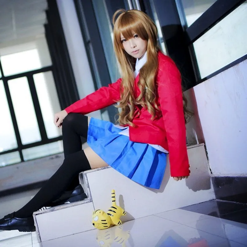 TIGER DRAGON Anime COSPLAY Aisaka Taiga COS Halloween Party For MEN&WOMEN Cosplay Everyday uniforms Costume Free shipping
TIGER DRAGON Anime COSPLAY Aisaka Taiga COS Halloween Party For MEN&WOMEN Cosplay Everyday uniforms Costume Free shipping