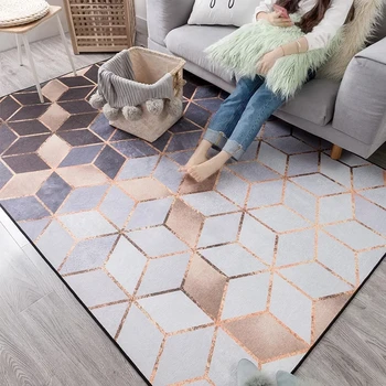 Nordic style metallic luster striped living room carpet, fashion big size bedside carpet, decoration office carpet 140*200cm
Nordic style metallic luster striped living room carpet, fashion big size bedside carpet, decoration office carpet 140*200cm