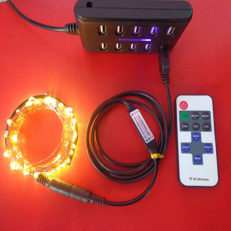 5V RF Controller Copper Wire Christmas Lights 10M 100LED Waterproof Wedding Decorations Party Decoration Led Lights
5V RF Controller Copper Wire Christmas Lights 10M 100LED Waterproof Wedding Decorations Party Decoration Led Lights