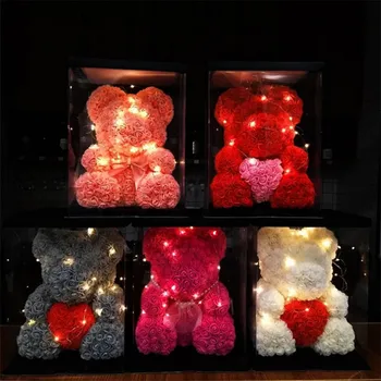 1pcs 15cm/20cm Foam Rose Bear Mold DIY Artificial Rose Flower Bear Wedding decoration Birthday Party Kids Valentines Day gift-C
1pcs 15cm/20cm Foam Rose Bear Mold DIY Artificial Rose Flower Bear Wedding decoration Birthday Party Kids Valentines Day gift-C