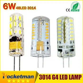 

Led g4 AC 220V DC 12V Led bulb Lamp SMD 3014 3W 4W 5W 6W 7W Replace 10w 30w halogen lamp light 360 Beam Angle LED Bulb lamp