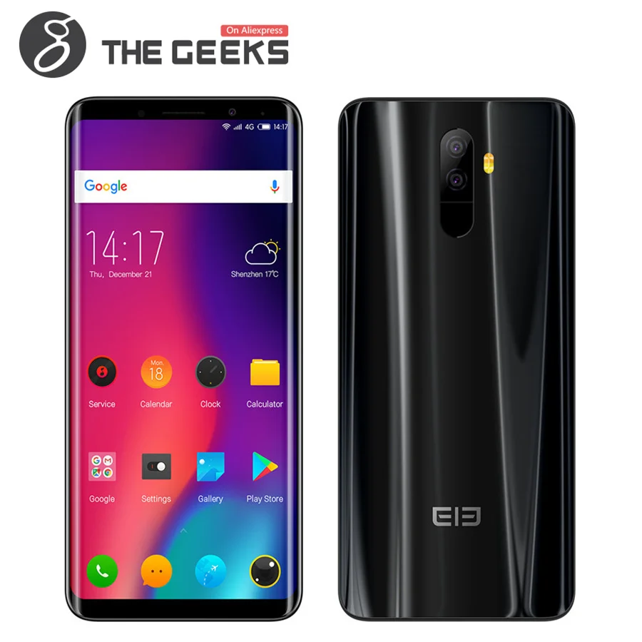 

ELEPHONE U Pro 5.99 inch 4GB RAM 64GB ROM Android 8.0 Mobile Phone Snapdragon 660 18:9 Fingerprint Sensor Dual Camera 4G LTE