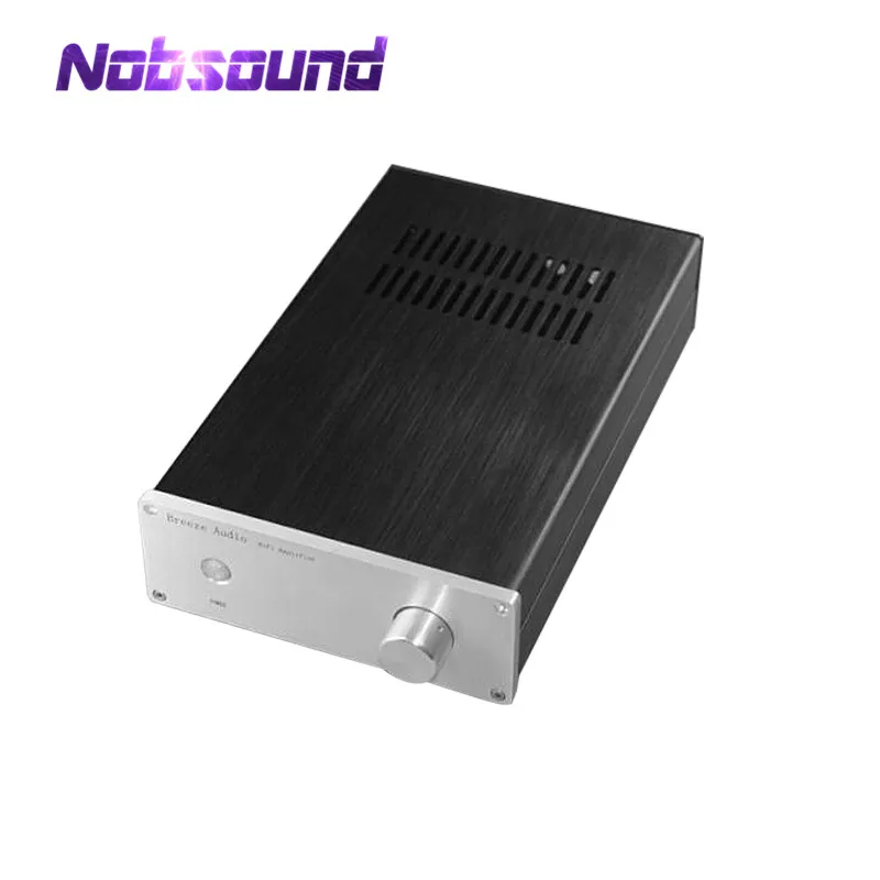Nobsound небольшой алюминиевый корпус усилителя корпуса может установить 200-300 Вт