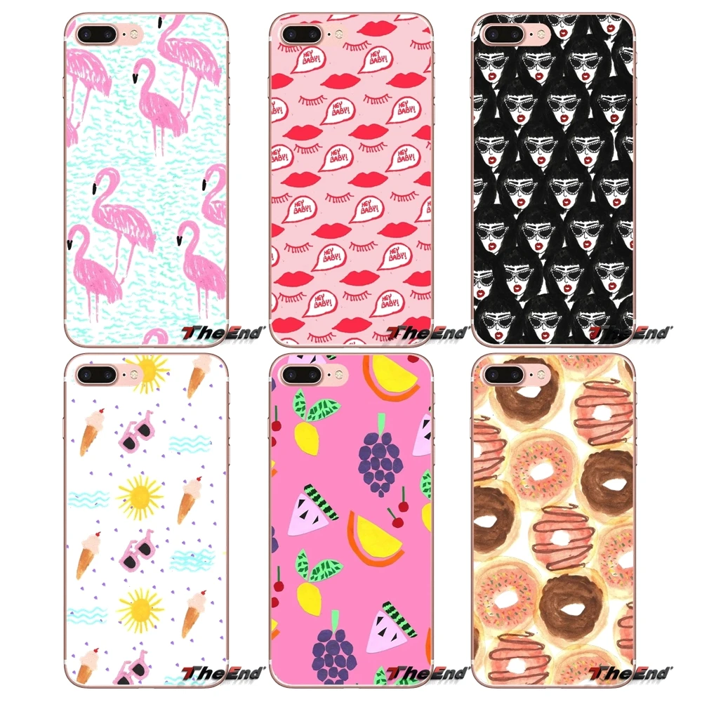 Силиконовый чехол для iPhone X 4 4S 5 5S 5C SE 6 6S 7 8 Plus Samsung Galaxy J1 J3 J5 J7 A3 A5 2016 2017 | Мобильные