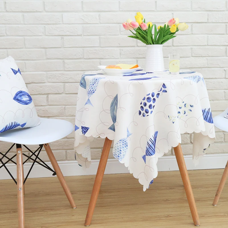 European Country Style Fish Printing Round Table Cloth Cover Ironproof and waterproof Rural Butterfly Printing Square Tablecloth
European Country Style Fish Printing Round Table Cloth Cover Ironproof and waterproof Rural Butterfly Printing Square Tablecloth