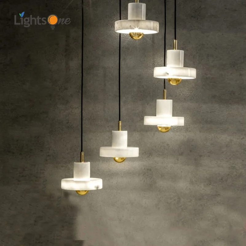 Nordic marble pendant lights post modern minimalist natural marble bar counter living room dining room bedroom pendant lamps
Nordic marble pendant lights post modern minimalist natural marble bar counter living room dining room bedroom pendant lamps