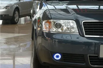 eOsuns Innovative COB angel eye led daytime running light DRL + halogen Fog Light + Projector Lens for Audi A6 A6L C5 2004
eOsuns Innovative COB angel eye led daytime running light DRL + halogen Fog Light + Projector Lens for Audi A6 A6L C5 2004
