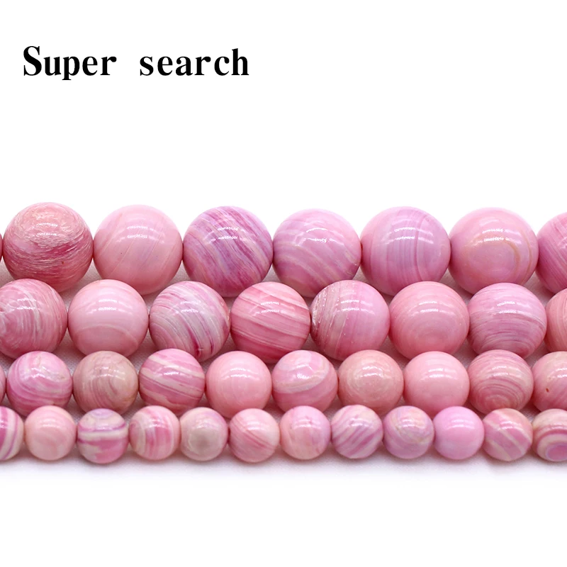 Round Loose Pink Shell Beads Natural Stone DIY Bead For Jewelry Making Bracelet Necklace Needlework 6 8 10 12mm 15 Inch Fashion
Round Loose Pink Shell Beads Natural Stone DIY Bead For Jewelry Making Bracelet Necklace Needlework 6 8 10 12mm 15 Inch Fashion