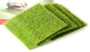 100pcs Artificial Green Grass DIY Fake Moss Miniature Garden Ornament Craft 15x15cm
100pcs Artificial Green Grass DIY Fake Moss Miniature Garden Ornament Craft 15x15cm