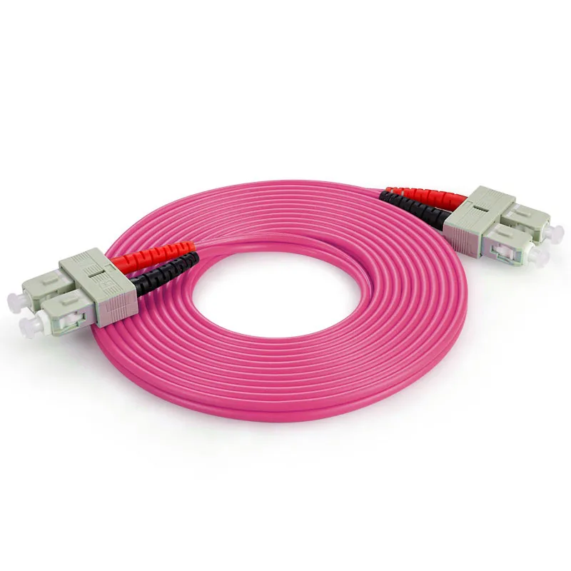 3m (10ft) SC UPC to SC UPC Duplex OM4 Multimode OFNP 3.0mm Fiber Optic Patch Cable
3m (10ft) SC UPC to SC UPC Duplex OM4 Multimode OFNP 3.0mm Fiber Optic Patch Cable