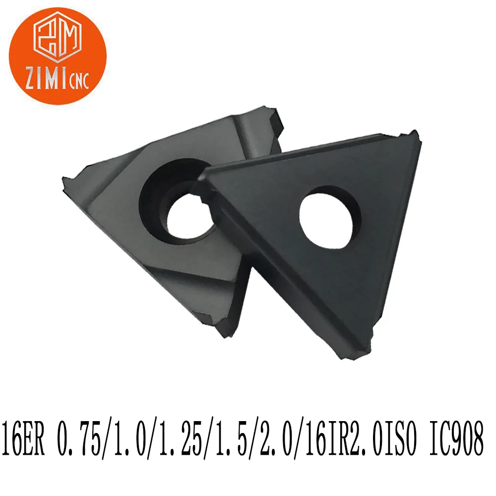 5pcs16ER 0.75 1.00 1.25 1.5 2.0ISO IC908 16IR 2.0High quality turning tools for Indexable tungsten carbide Threading Inserts
5pcs16ER 0.75 1.00 1.25 1.5 2.0ISO IC908 16IR 2.0High quality turning tools for Indexable tungsten carbide Threading Inserts