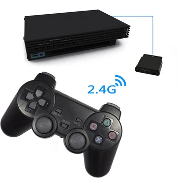 Transparent Wireless Gamepad For Sony PS2 Controller Vibration Shock Joypad Wireless Controle For Playstation 2 Console Joystick
Transparent Wireless Gamepad For Sony PS2 Controller Vibration Shock Joypad Wireless Controle For Playstation 2 Console Joystick