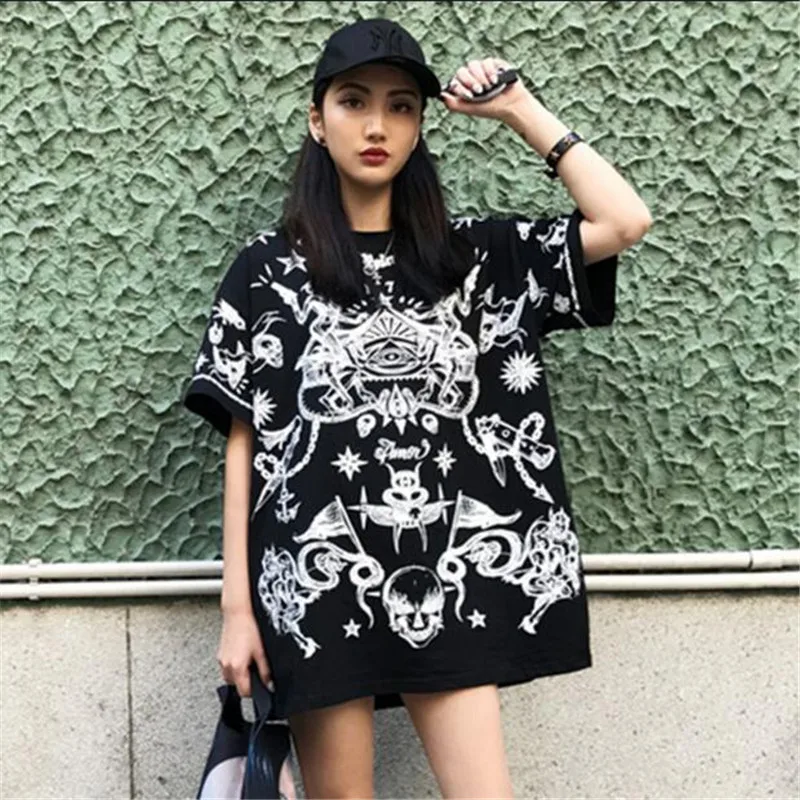 Summer Ulzzang Harborside BF Style Seiko Skeleton Tee Tops 2017 New Star Print Loose Short Sleeve T-shirt Women
Summer Ulzzang Harborside BF Style Seiko Skeleton Tee Tops 2017 New Star Print Loose Short Sleeve T-shirt Women