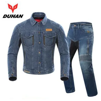 Fashion casual DUHAN Motorcycle Riding Jacket Men/Women Jean jacket Racing cloth Moto Protective Gear Armor Racing Clothing
Fashion casual DUHAN Motorcycle Riding Jacket Men/Women Jean jacket Racing cloth Moto Protective Gear Armor Racing Clothing