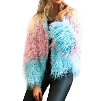 NewArrival Womens Ladies winter coat fur Warm Faux Fur winter coat fur Coat Jacket Winter Gradient Color Parka Outerwear 40pNo13
NewArrival Womens Ladies winter coat fur Warm Faux Fur winter coat fur Coat Jacket Winter Gradient Color Parka Outerwear 40pNo13
