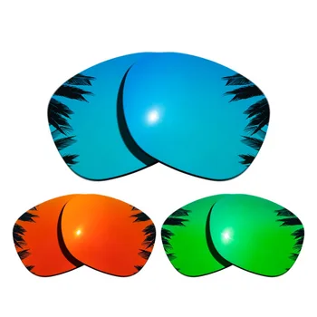 (Ice Blue+Orange Red+Green Mirrored Coating) 3-Pairs Polarized Replacement Lenses for Garage Rock 100% UVA & UVB Protection
(Ice Blue+Orange Red+Green Mirrored Coating) 3-Pairs Polarized Replacement Lenses for Garage Rock 100% UVA & UVB Protection