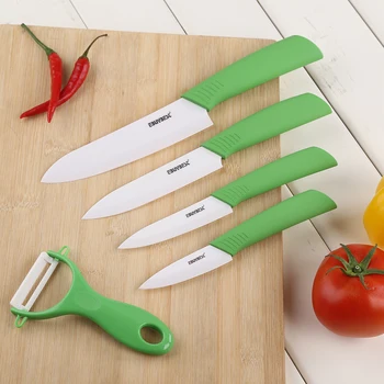 Zirconia Ceramic Knives Set Knives Set 3 4 5 6 inch + Peeler Multi-color Handle Paring Slicing Chef Knife Kitchen Cooking Tools
Zirconia Ceramic Knives Set Knives Set 3 4 5 6 inch + Peeler Multi-color Handle Paring Slicing Chef Knife Kitchen Cooking Tools