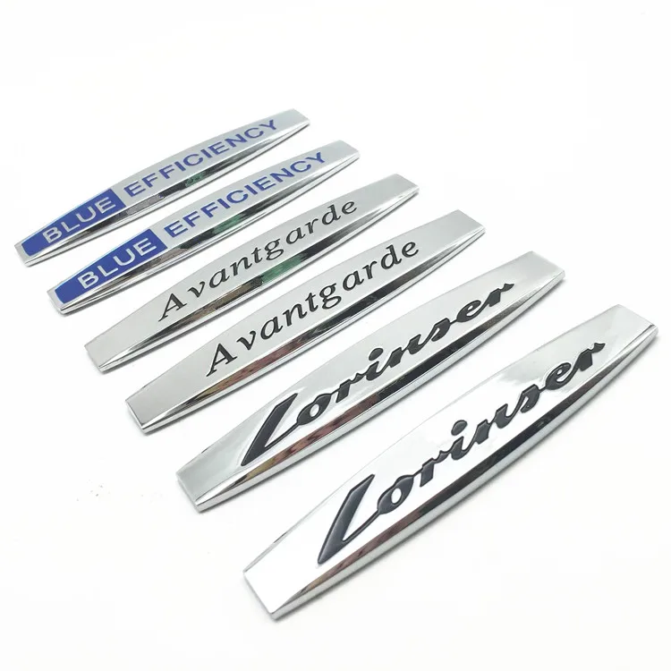 2pcs/lot 3D Metal Sticker Car Styling For Blue Efficiency Avantgarde Lorinser Soprts VIP Auto Side Fender Emblem Logo Rear Badge
2pcs/lot 3D Metal Sticker Car Styling For Blue Efficiency Avantgarde Lorinser Soprts VIP Auto Side Fender Emblem Logo Rear Badge