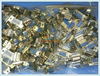 200 Pcs/LOT D-SUB RS232 Female Solder Type 9 Pin Plug Adapter Connector 2 Rows DB9 DB-9F 100PCS + DB-9M 100PCS
200 Pcs/LOT D-SUB RS232 Female Solder Type 9 Pin Plug Adapter Connector 2 Rows DB9 DB-9F 100PCS + DB-9M 100PCS