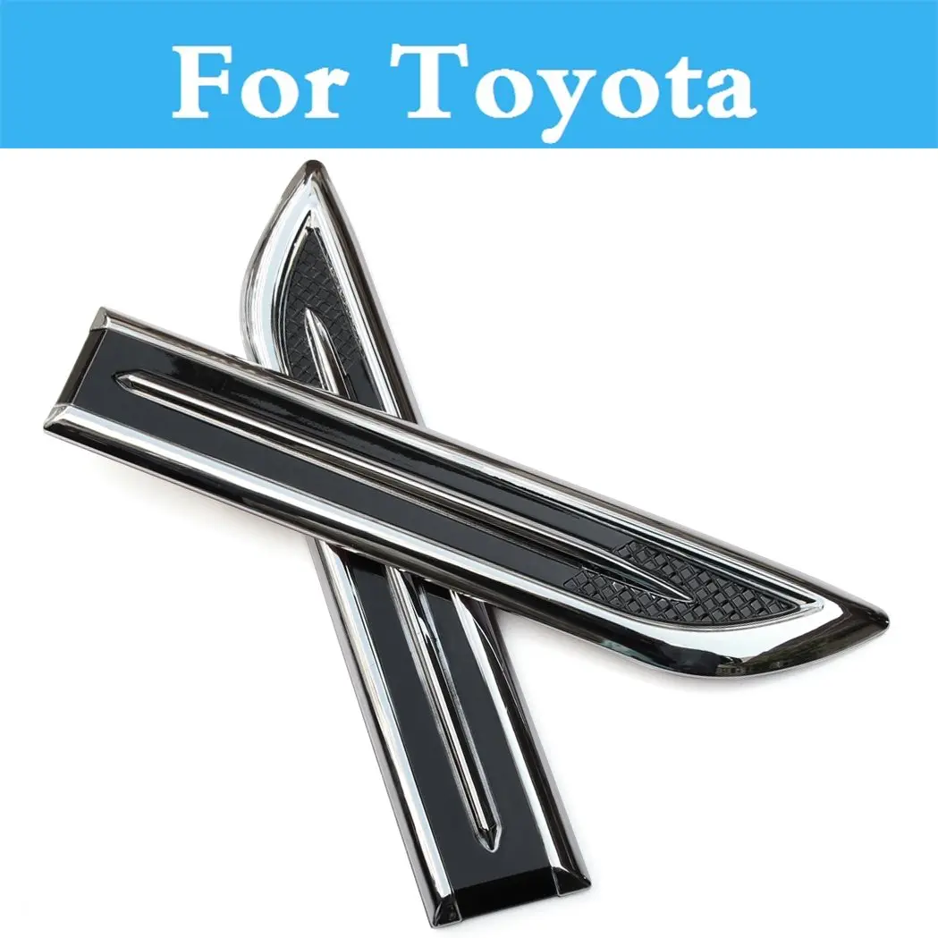 Simulation Abs 2pcs Abs Chrome Car Hole Flow Grille For Toyota Camry Avensis Aygo Belta Blade Brevis Caldina Cami Car Exterior
Simulation Abs 2pcs Abs Chrome Car Hole Flow Grille For Toyota Camry Avensis Aygo Belta Blade Brevis Caldina Cami Car Exterior