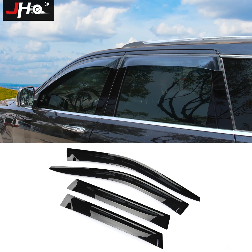 JHO Side Window Deflectors Vent Visors For Jeep Grand Cherokee 2014-2018 2015 2016 2017 Sun Wind Guard Car Styling Accessories
JHO Side Window Deflectors Vent Visors For Jeep Grand Cherokee 2014-2018 2015 2016 2017 Sun Wind Guard Car Styling Accessories