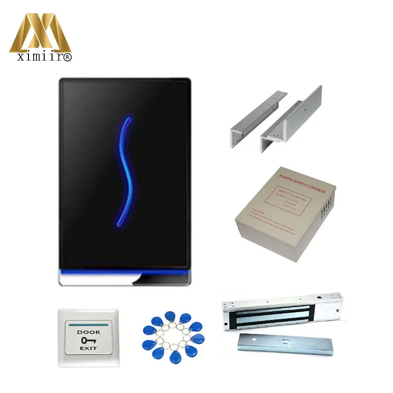SCR100 card access control with free software and EM lock ZL bracket 220V,12V3A power supply exit button and 10pcs ID keys
SCR100 card access control with free software and EM lock ZL bracket 220V,12V3A power supply exit button and 10pcs ID keys
