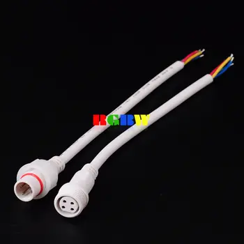 2~100 4pin 18AGW Cable IP67 Waterproof LED Connecter fr WS2801 LPD8806 LED strip Light
2~100 4pin 18AGW Cable IP67 Waterproof LED Connecter fr WS2801 LPD8806 LED strip Light