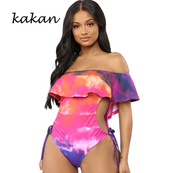 Kakan new ladies sexy one-piece tights sexy tie dyed suspender jumpsuit female high elastic gradient color jumpsuit
Kakan new ladies sexy one-piece tights sexy tie dyed suspender jumpsuit female high elastic gradient color jumpsuit
