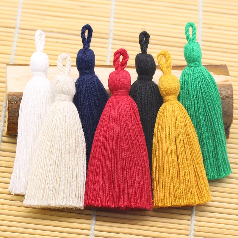 8cm Cotton Tassel Hanging Rope Fringe Tassel for Sewing Curtains Garment Home Decoration Jewelry Craft Accessories 10pcs/lot
8cm Cotton Tassel Hanging Rope Fringe Tassel for Sewing Curtains Garment Home Decoration Jewelry Craft Accessories 10pcs/lot
