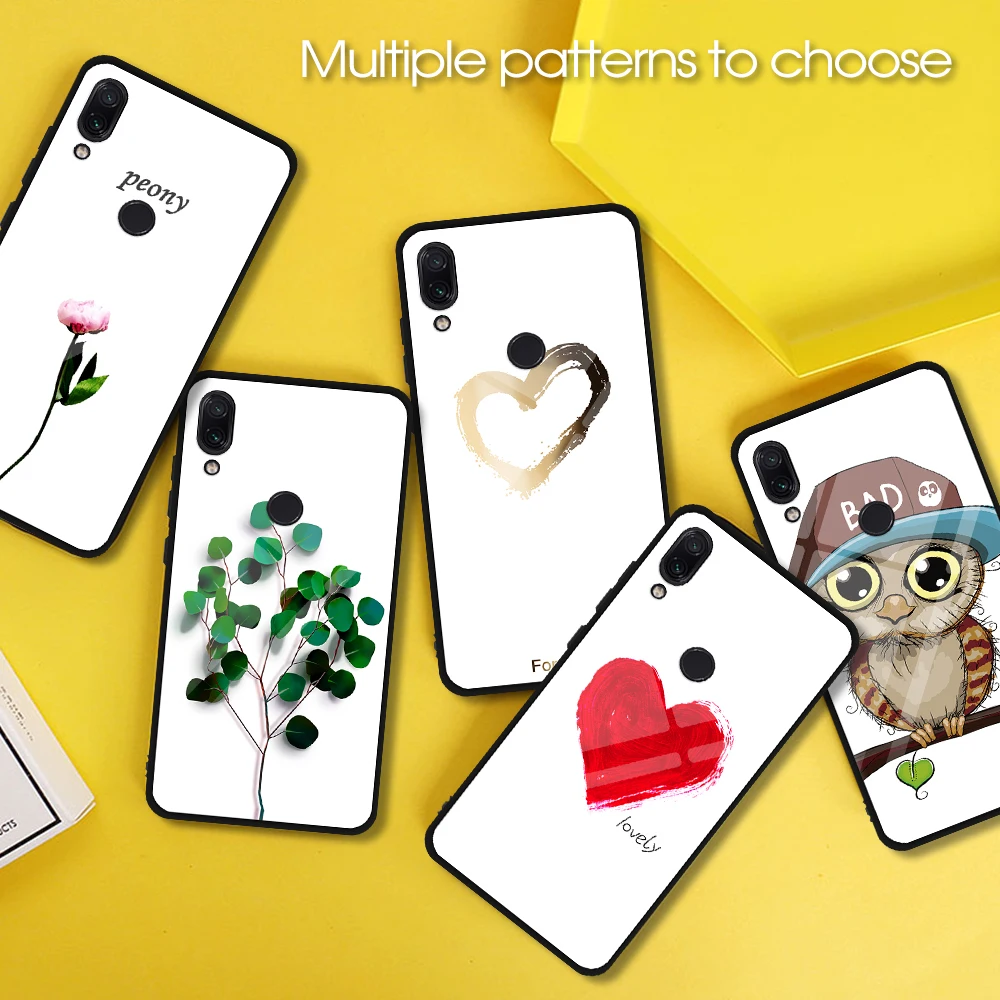 Tempered Glass Phone Case For Xiaomi Redmi 7 7A Note 7 6 Pro 5 Mi 9 8 Lite Mi8 Flowers Starry Sky Patterned Shell Armor Coque
Tempered Glass Phone Case For Xiaomi Redmi 7 7A Note 7 6 Pro 5 Mi 9 8 Lite Mi8 Flowers Starry Sky Patterned Shell Armor Coque