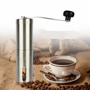 Coffee Grinder Stainless Steel Silver Hand Manual Handmade Coffee Bean Grinder Mill Kitchen Grinding Tool 30g
Coffee Grinder Stainless Steel Silver Hand Manual Handmade Coffee Bean Grinder Mill Kitchen Grinding Tool 30g
